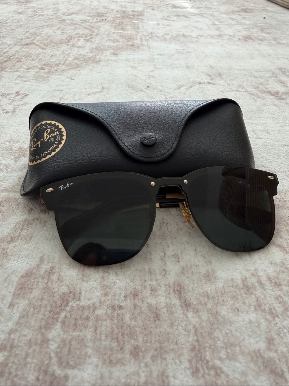 RAY-BAN - Blaze Clubmaster Sunglasses - Polarized